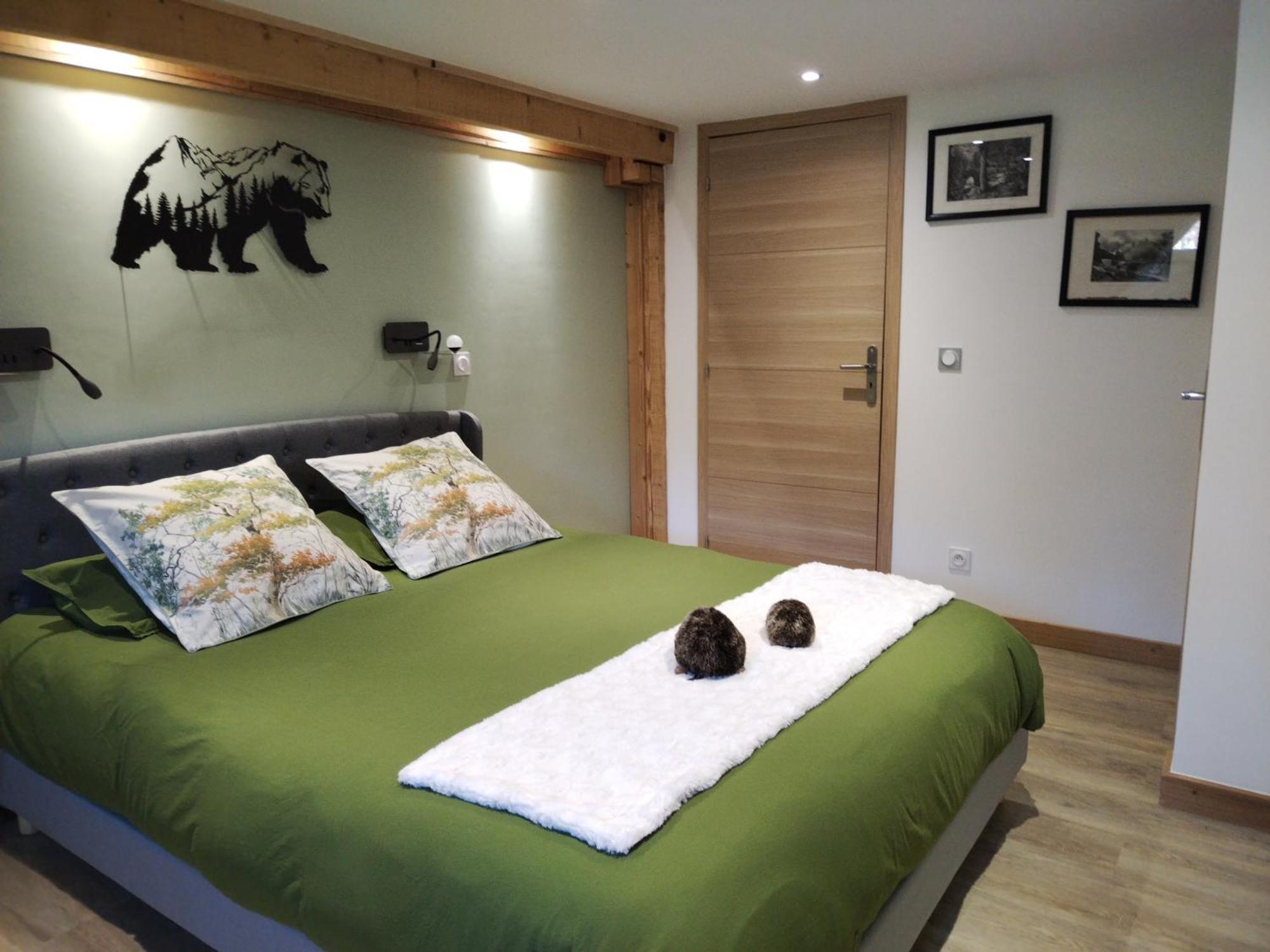 Chambre D'Hotes Les Brimbelles 제라르메르 객실 사진